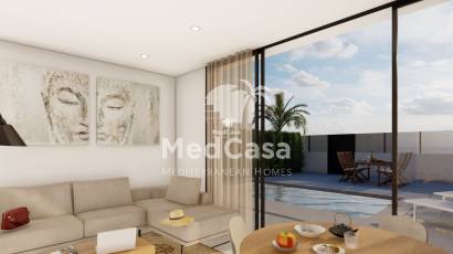 Obra nueva - Villa -
Murcia