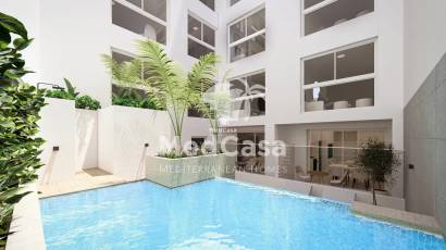 Obra nueva - Apartamento planta baja -
Torrevieja