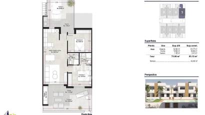 Obra nueva - Apartamento planta baja -
San Pedro del Pinatar