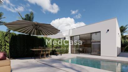 Obra nueva - Villa -
Murcia