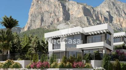 Obra nueva - Villa -
Polop de La Marina