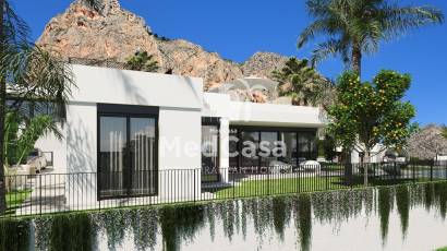 Obra nueva - Villa -
Polop de La Marina