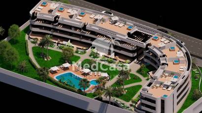 Obra nueva - Apartamento planta baja -
Los Alcázares