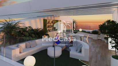 Obra nueva - Apartamento planta baja -
La Manga