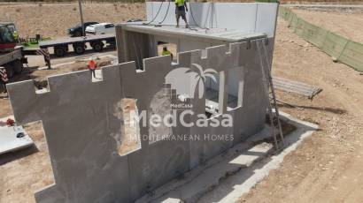 Obra nueva - Adosado -
Fuente Alamo