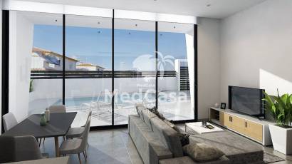 Obra nueva - Villa -
Torrevieja - La Siesta - El Salado -  Torreta