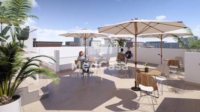 Obra nueva - Apartamento planta baja -
Torrevieja