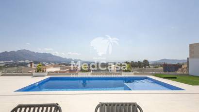 Obra nueva - Villa -
Polop de La Marina