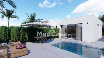 Obra nueva - Villa -
Murcia