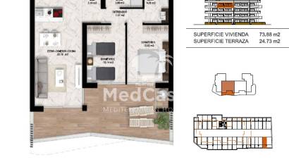 Neubau - Erdgeschosswohnung -
Guardamar del Segura - Guardamar