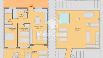 Neubau - Penthousewohnung -
Los Alcázares