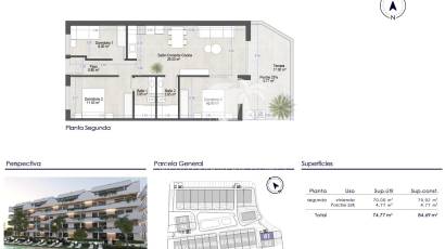 New Build - Apartment -
Santiago de la Ribera