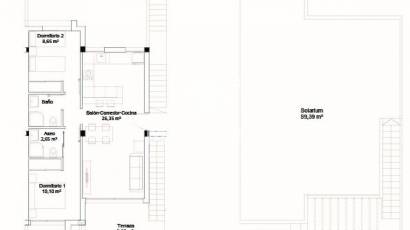 Obra nueva - Ático -
Orihuela Costa