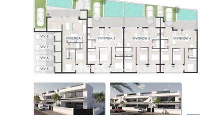 Obra nueva - Apartamento planta baja -
San Pedro del Pinatar