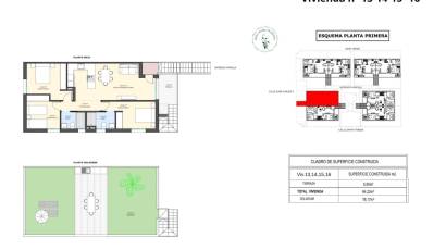 Obra nueva - Apartamento planta baja -
Pilar de la Horadada