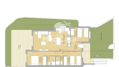 Obra nueva - Apartamento planta baja -
Golf Vistabella
