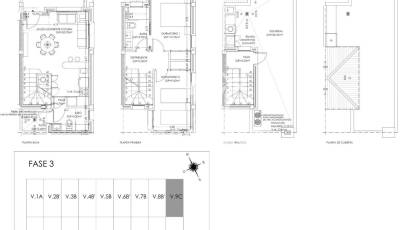 Obra nueva - Adosado -
Santa Rosalia