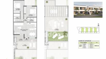 New Build - Ground floor apartment -
Condado de Alhama