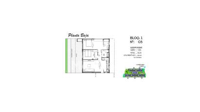 Obra nueva - Apartamento planta baja -
Golf La Finca