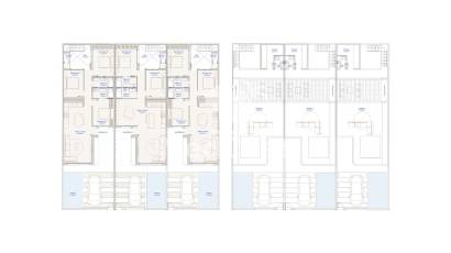 Neubau - Reihenhaus -
San Pedro del Pinatar - San Pedro del Pinatar pueblo