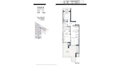Obra nueva - Apartamento planta baja -
Los Alcázares